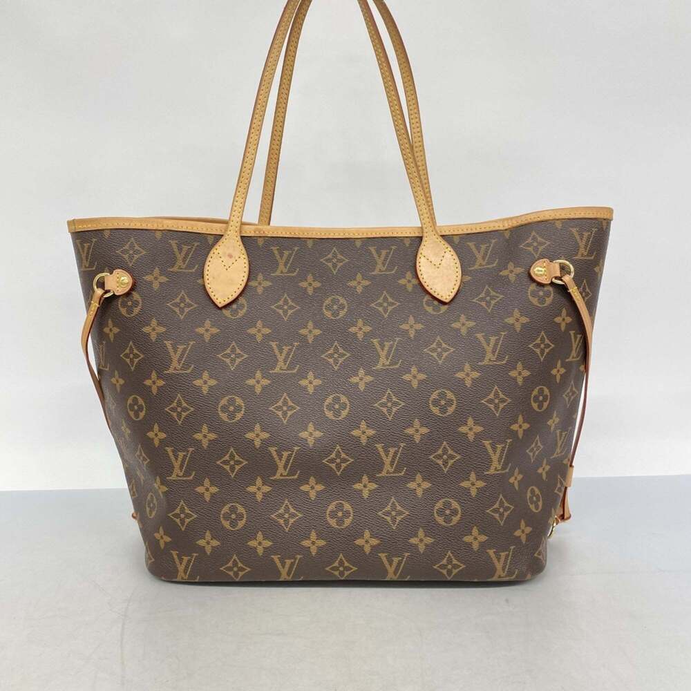 LOUIS VUITTON Brown Monogram Neverfull MM Tote Bag - Picture 15 of 15